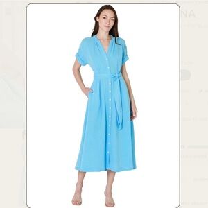 Xirena Fiji Blue Cate Dress size Small